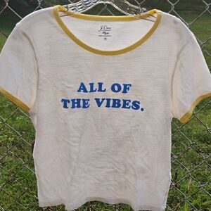 J. Crew 'All the Vibes' Graphic TShirt